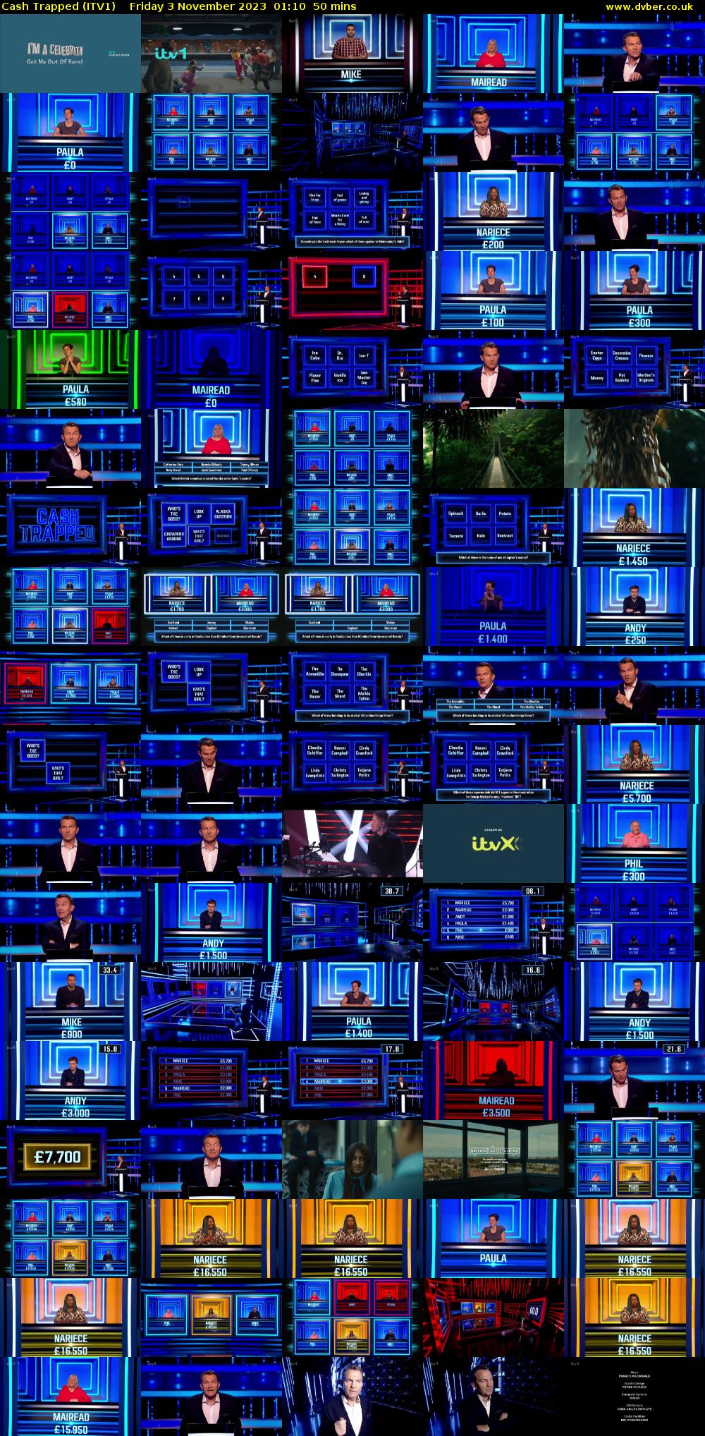 Cash Trapped (ITV1) Friday 3 November 2023 01:10 - 02:00