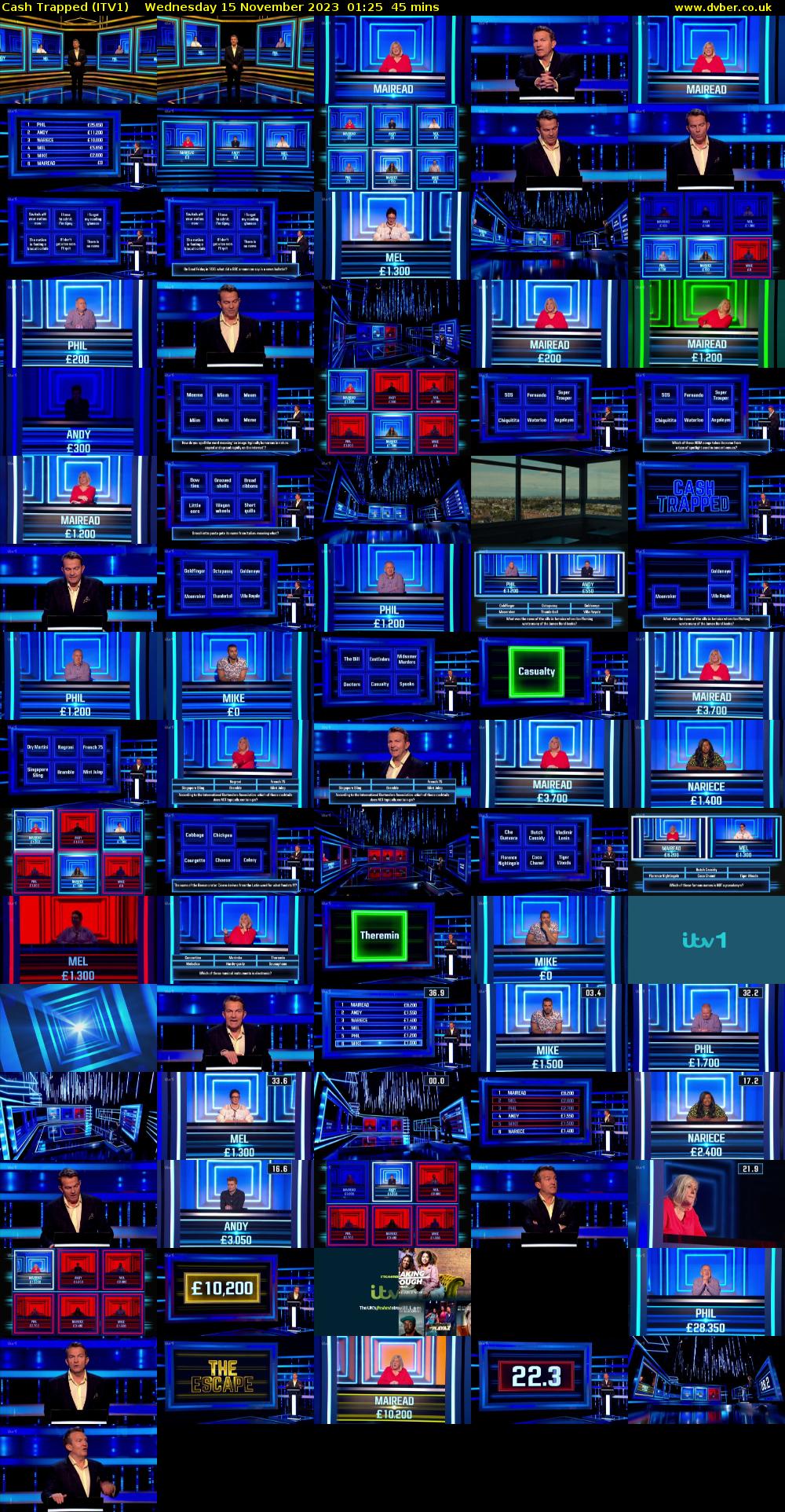 Cash Trapped (ITV1) Wednesday 15 November 2023 01:25 - 02:10