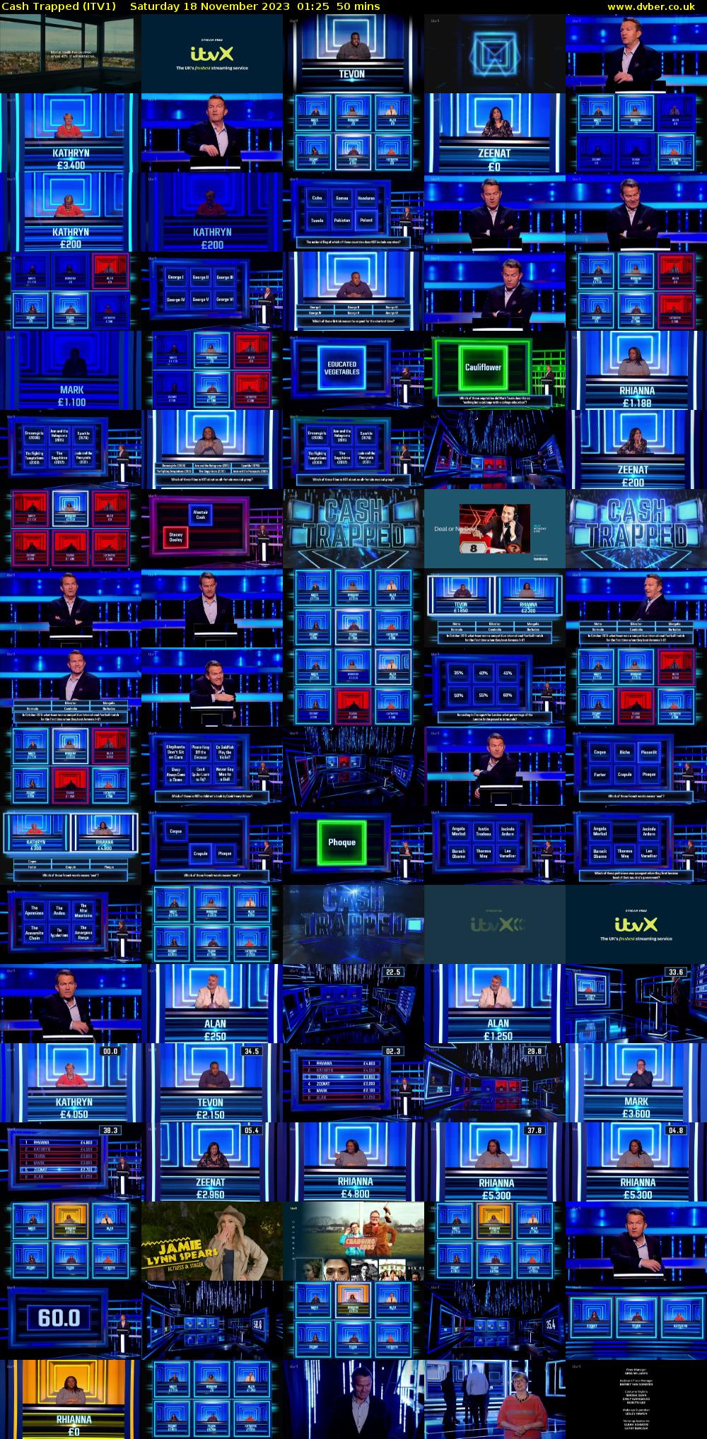Cash Trapped (ITV1) Saturday 18 November 2023 01:25 - 02:15