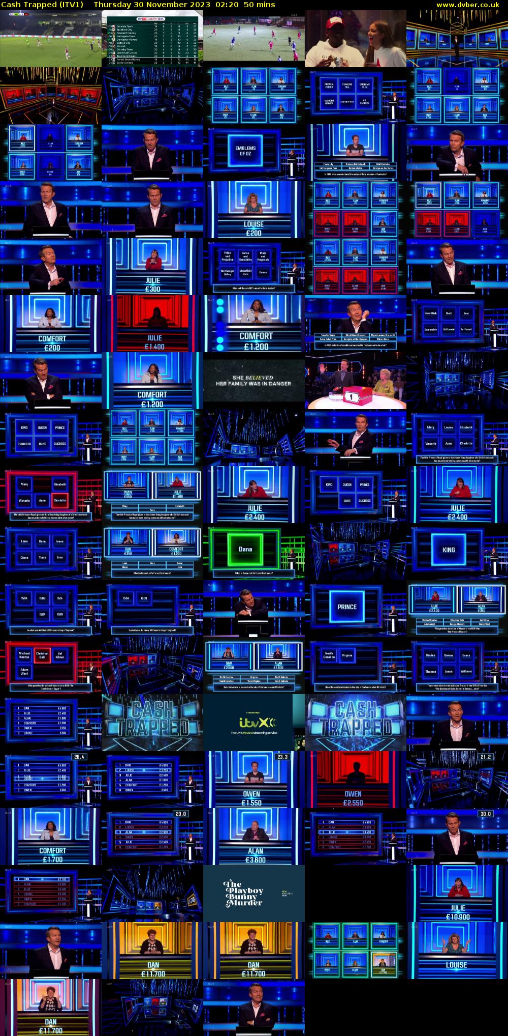 Cash Trapped (ITV1) Thursday 30 November 2023 02:20 - 03:10