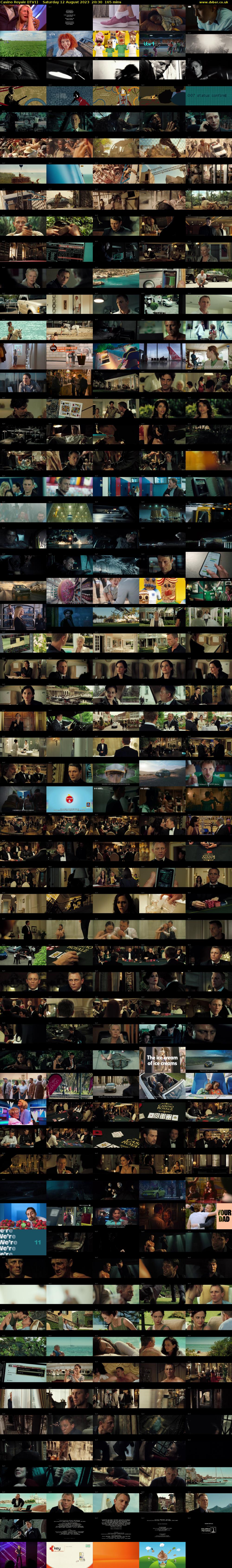 Casino Royale (ITV1) Saturday 12 August 2023 20:30 - 23:15