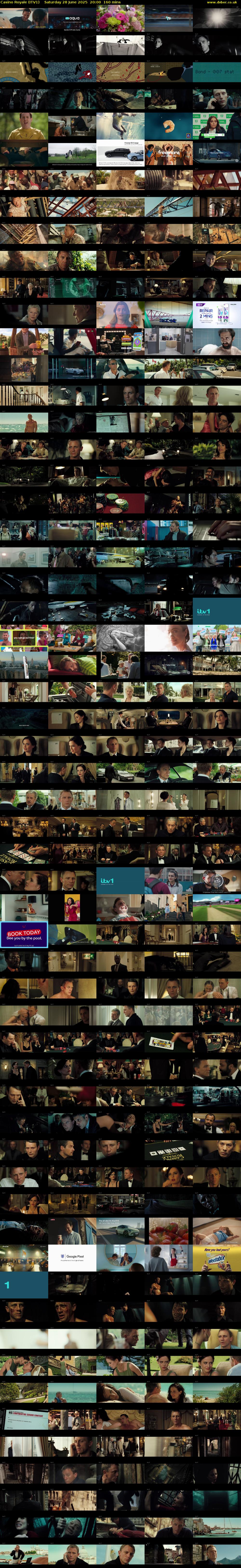 Casino Royale (ITV1) Saturday 28 June 2025 20:00 - 22:40