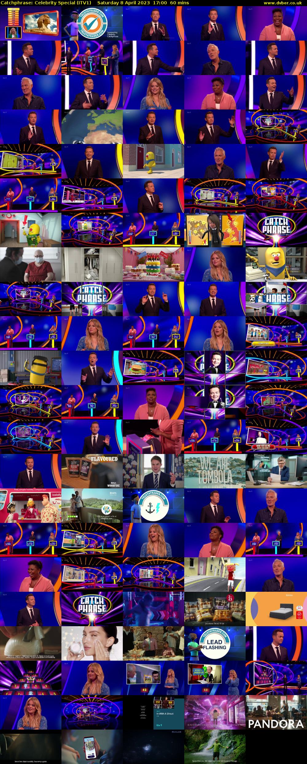 Catchphrase: Celebrity Special (ITV1) Saturday 8 April 2023 17:00 - 18:00