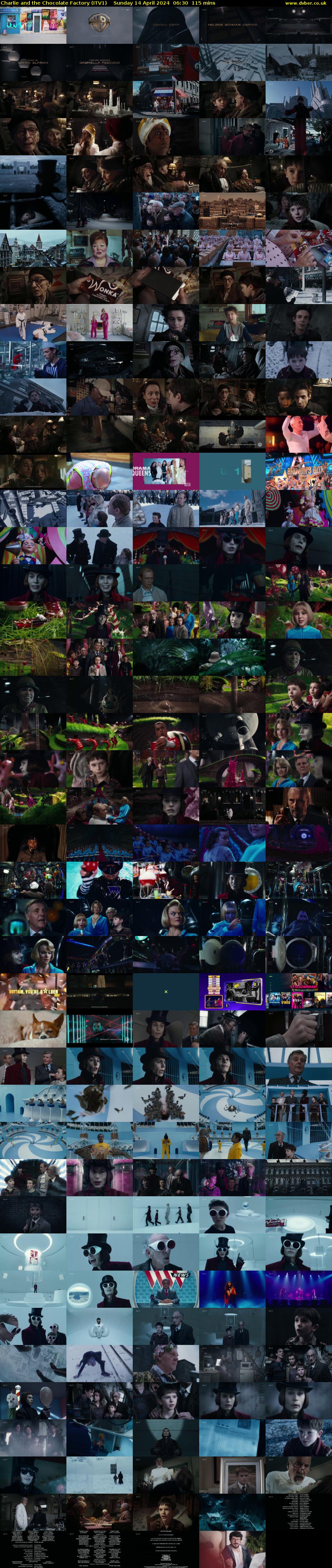 Charlie and the Chocolate Factory (ITV1) Sunday 14 April 2024 06:30 - 08:25