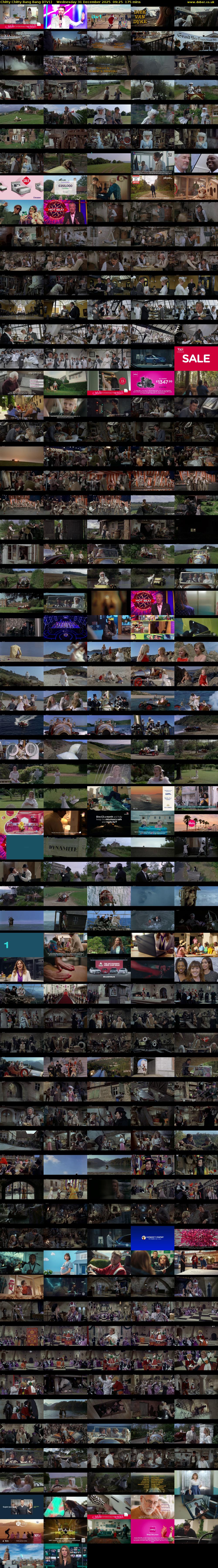 Chitty Chitty Bang Bang (ITV1) Wednesday 31 December 2025 09:25 - 12:20