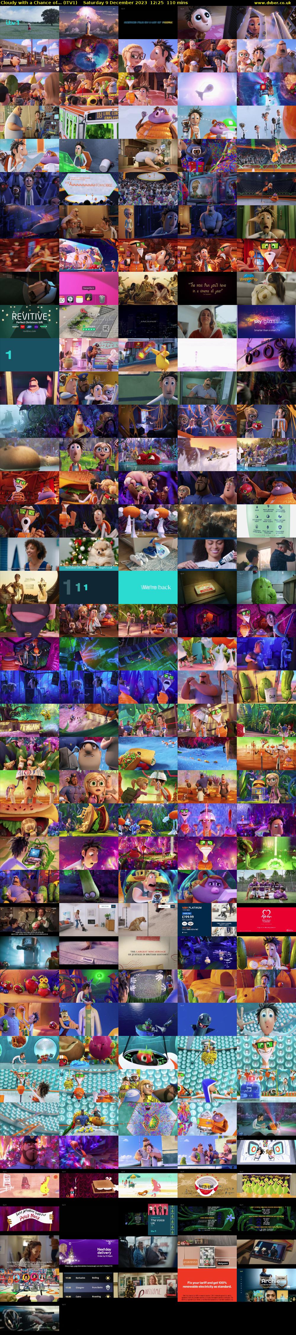 Cloudy with a Chance of... (ITV1) Saturday 9 December 2023 12:25 - 14:15