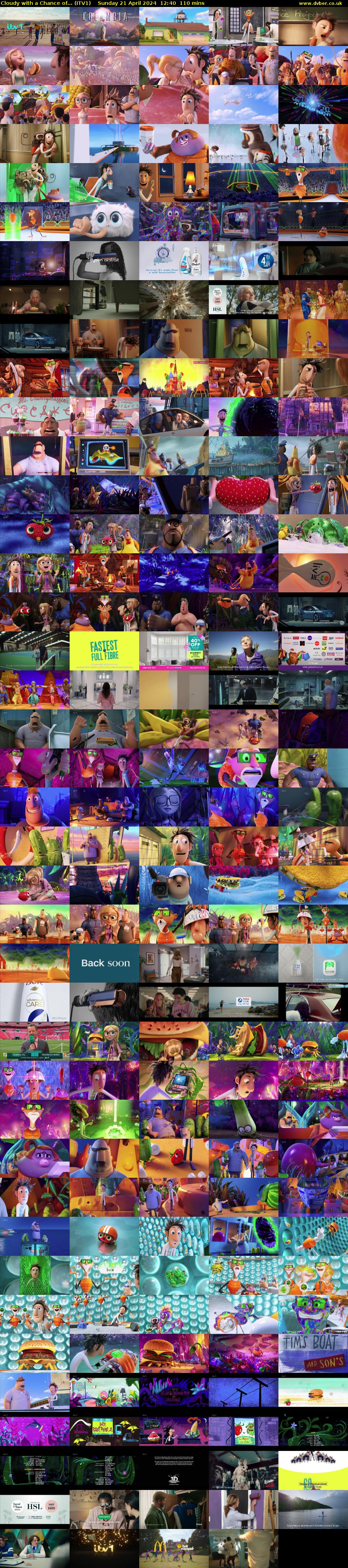 Cloudy with a Chance of... (ITV1) Sunday 21 April 2024 12:40 - 14:30