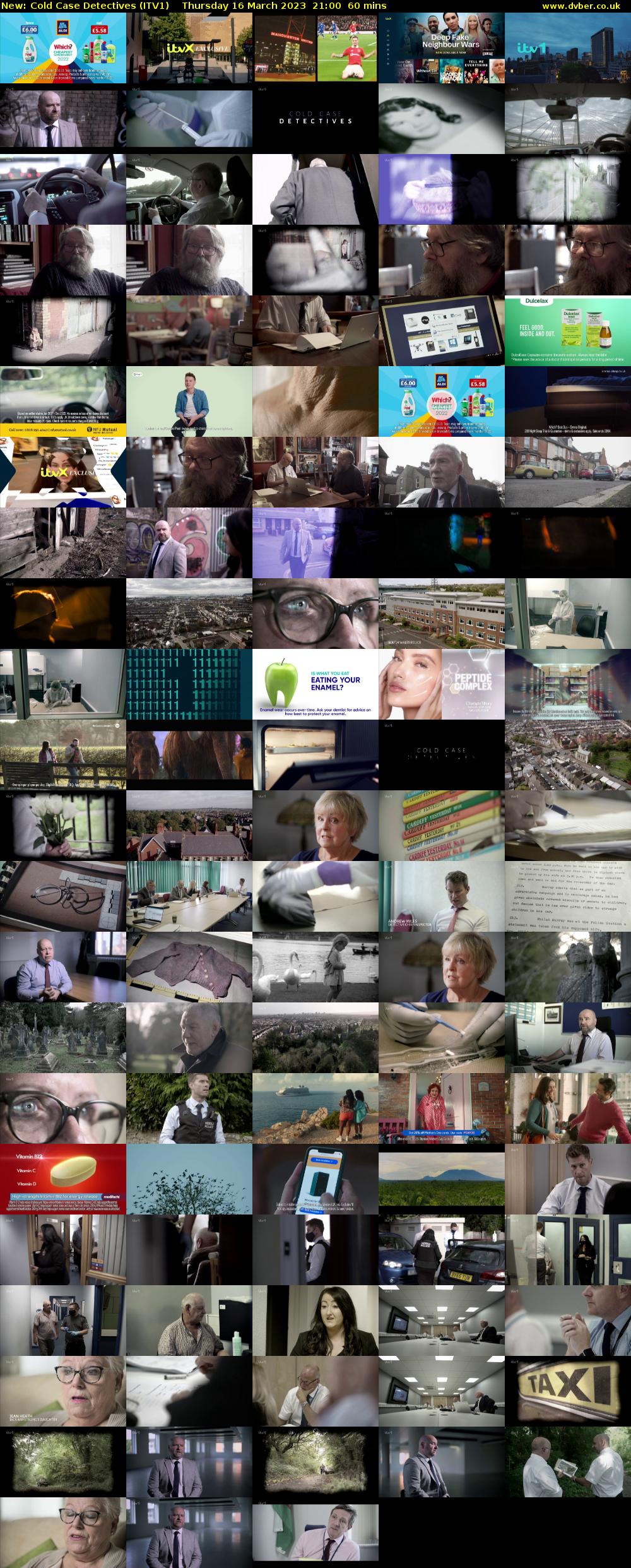 Cold Case Detectives (ITV1) Thursday 16 March 2023 21:00 - 22:00