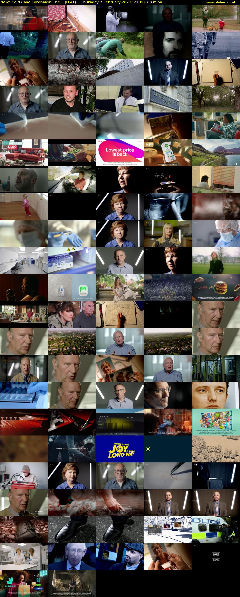 Cold Case Forensics: The... (ITV1) Thursday 2 February 2023 21:00 - 22:00