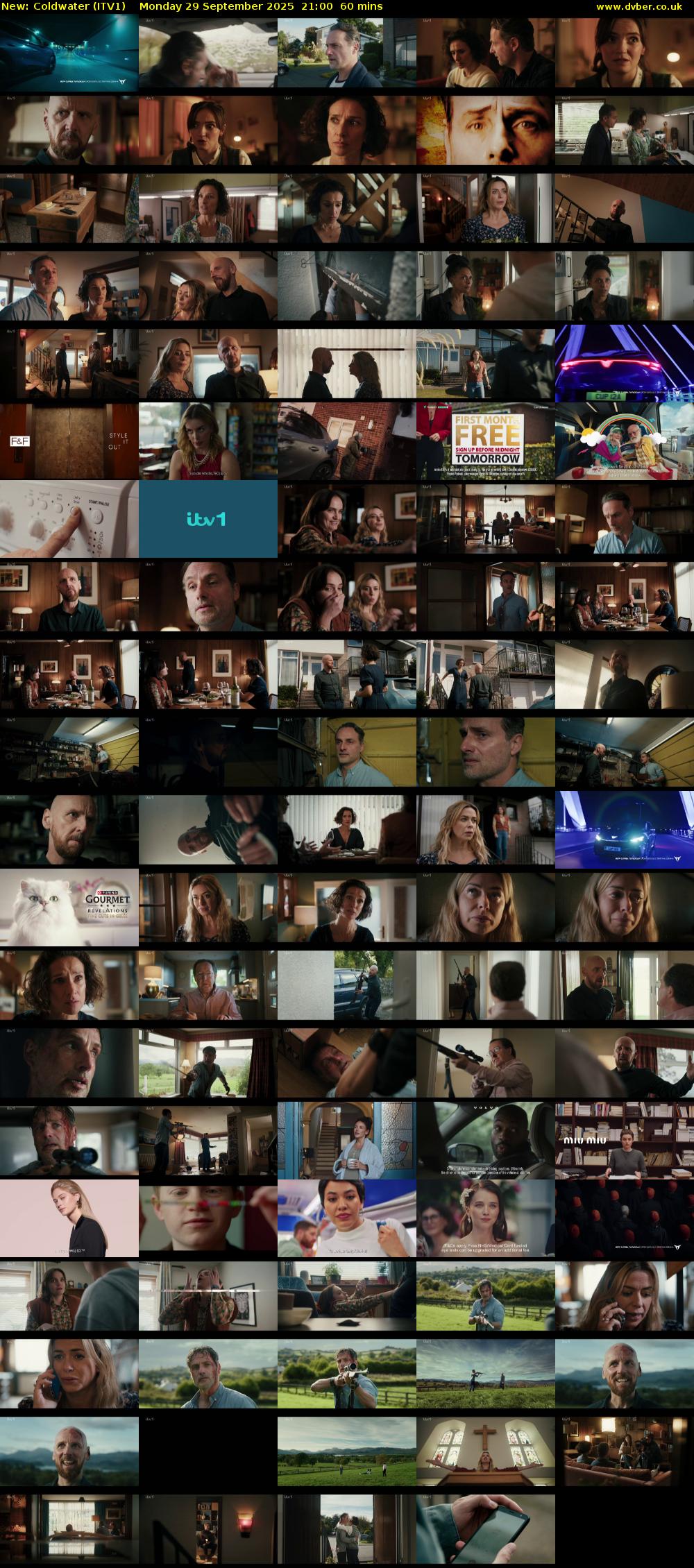Coldwater (ITV1) Monday 29 September 2025 21:00 - 22:00