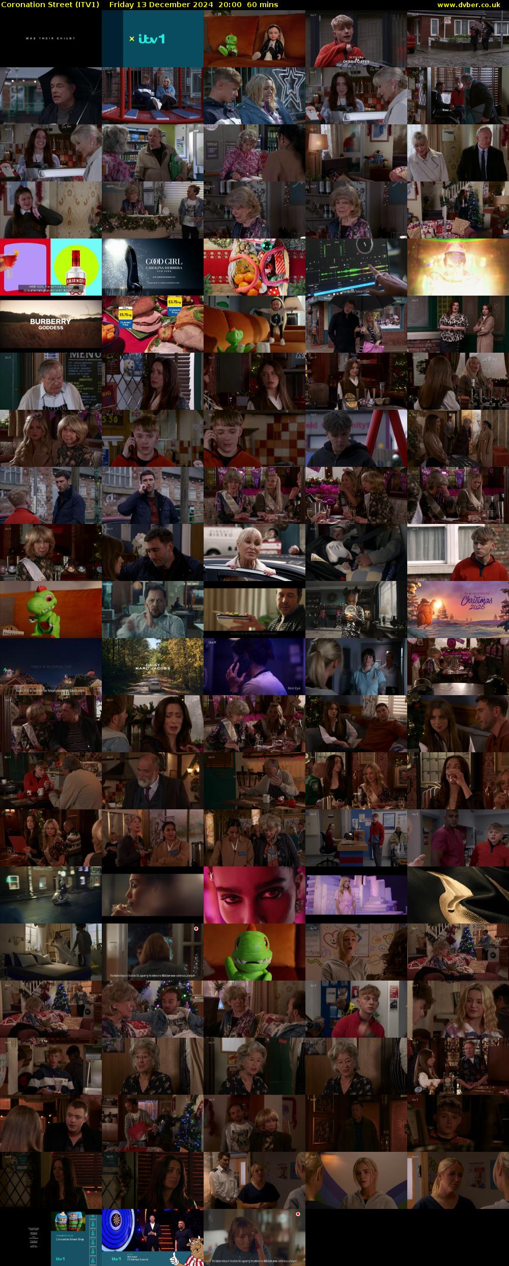 Coronation Street (ITV1) Friday 13 December 2024 20:00 - 21:00