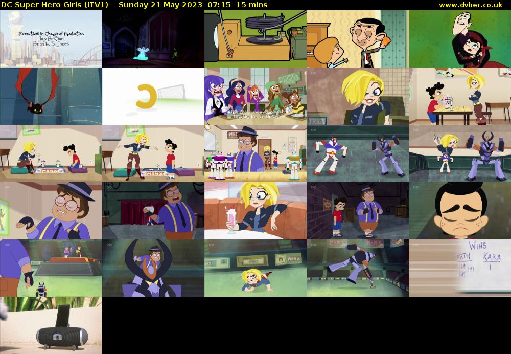 DC Super Hero Girls (ITV1) Sunday 21 May 2023 07:15 - 07:30