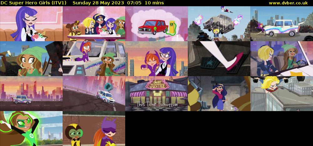 DC Super Hero Girls (ITV1) Sunday 28 May 2023 07:05 - 07:15
