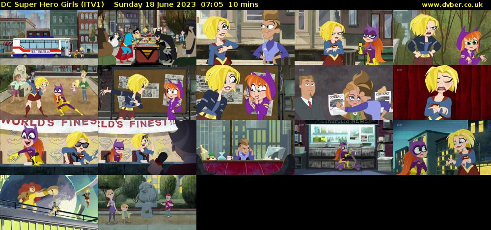DC Super Hero Girls (ITV1) Sunday 18 June 2023 07:05 - 07:15