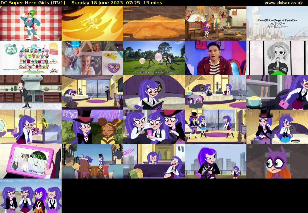 DC Super Hero Girls (ITV1) Sunday 18 June 2023 07:25 - 07:40