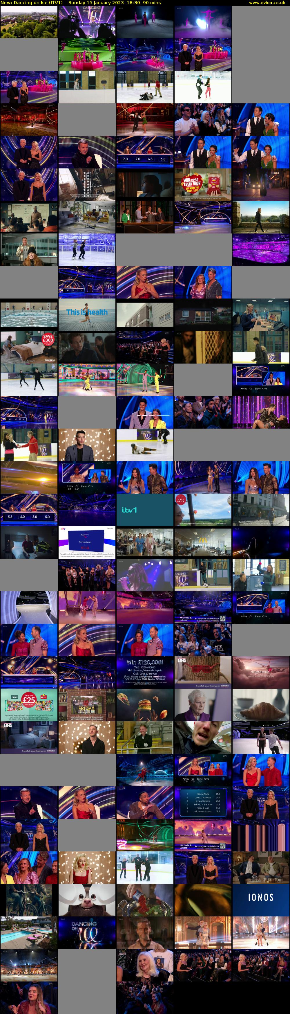 Dancing on Ice (ITV1) Sunday 15 January 2023 18:30 - 20:00