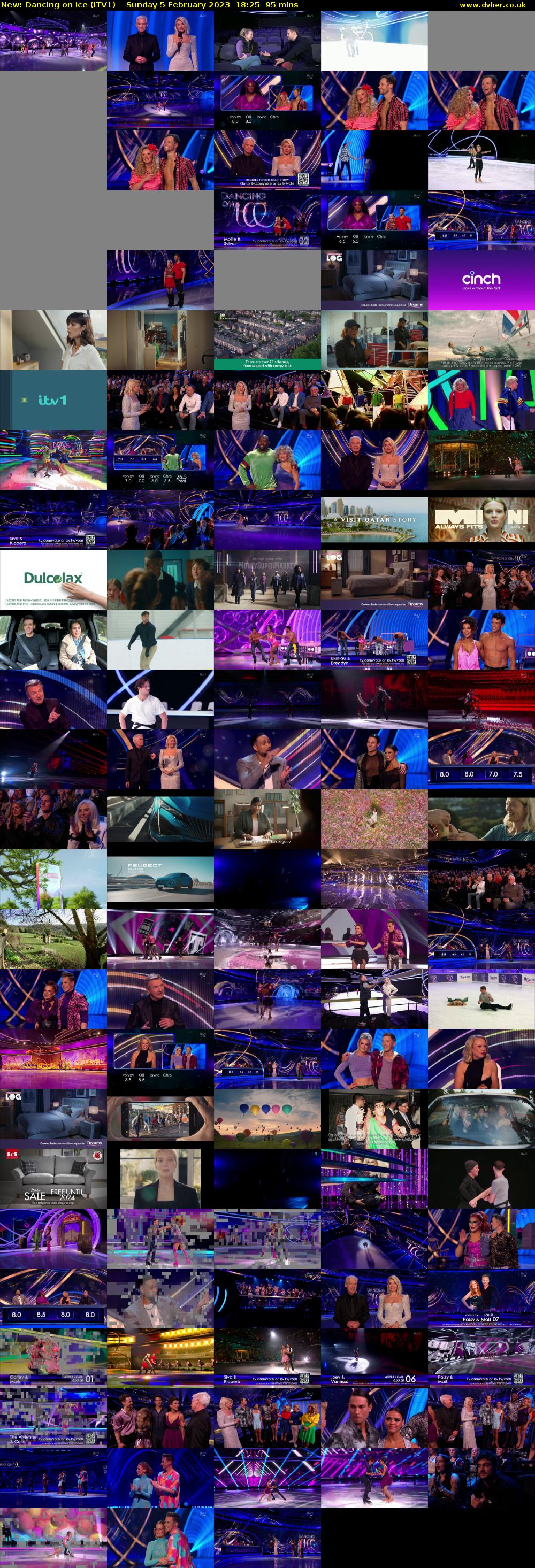 Dancing on Ice (ITV1) Sunday 5 February 2023 18:25 - 20:00
