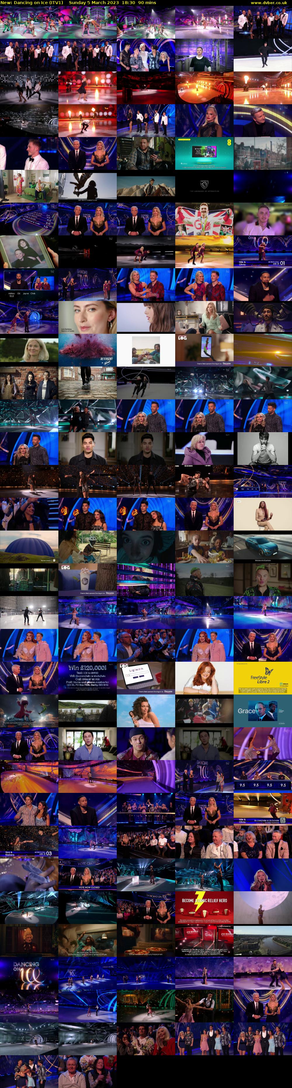 Dancing on Ice (ITV1) Sunday 5 March 2023 18:30 - 20:00