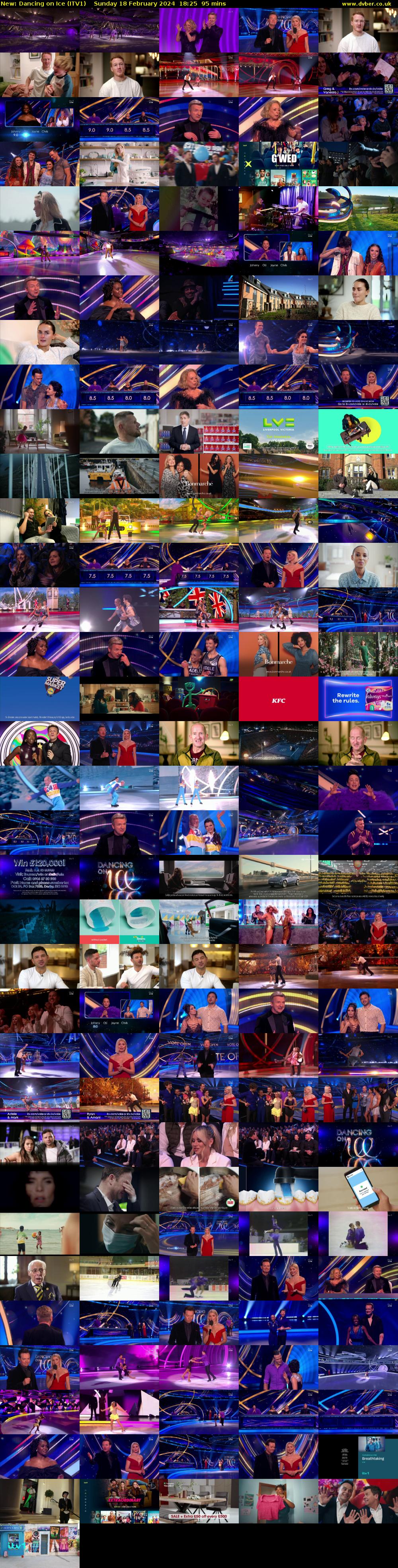 Dancing on Ice (ITV1) Sunday 18 February 2024 18:25 - 20:00