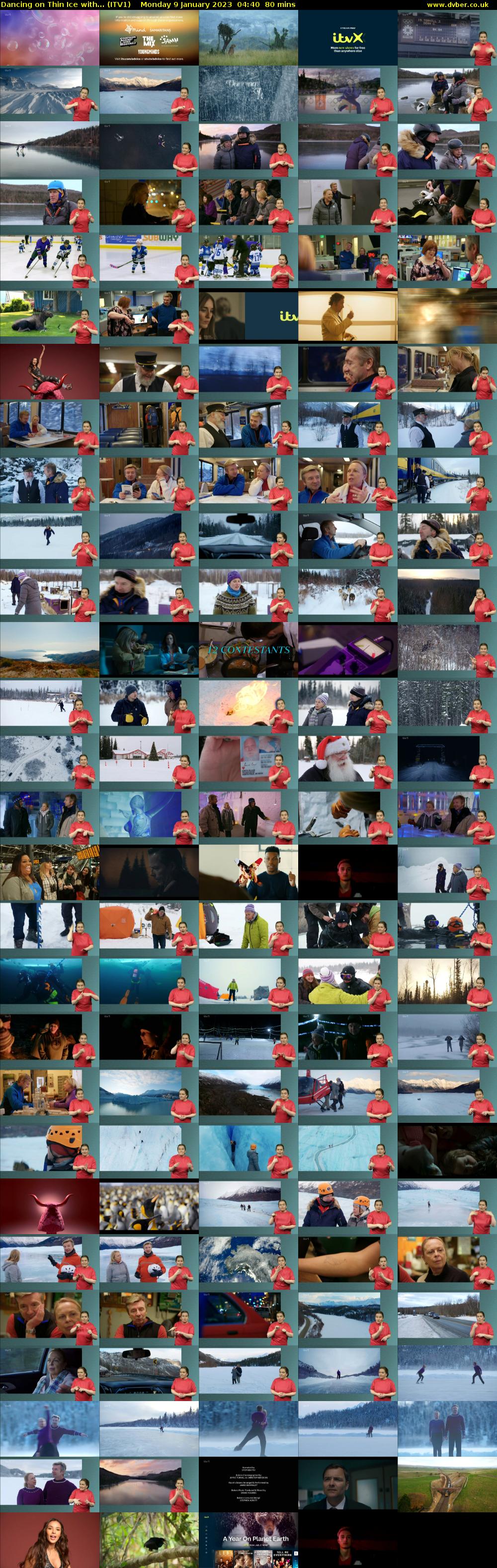 Dancing on Thin Ice with... (ITV1) Monday 9 January 2023 04:40 - 06:00