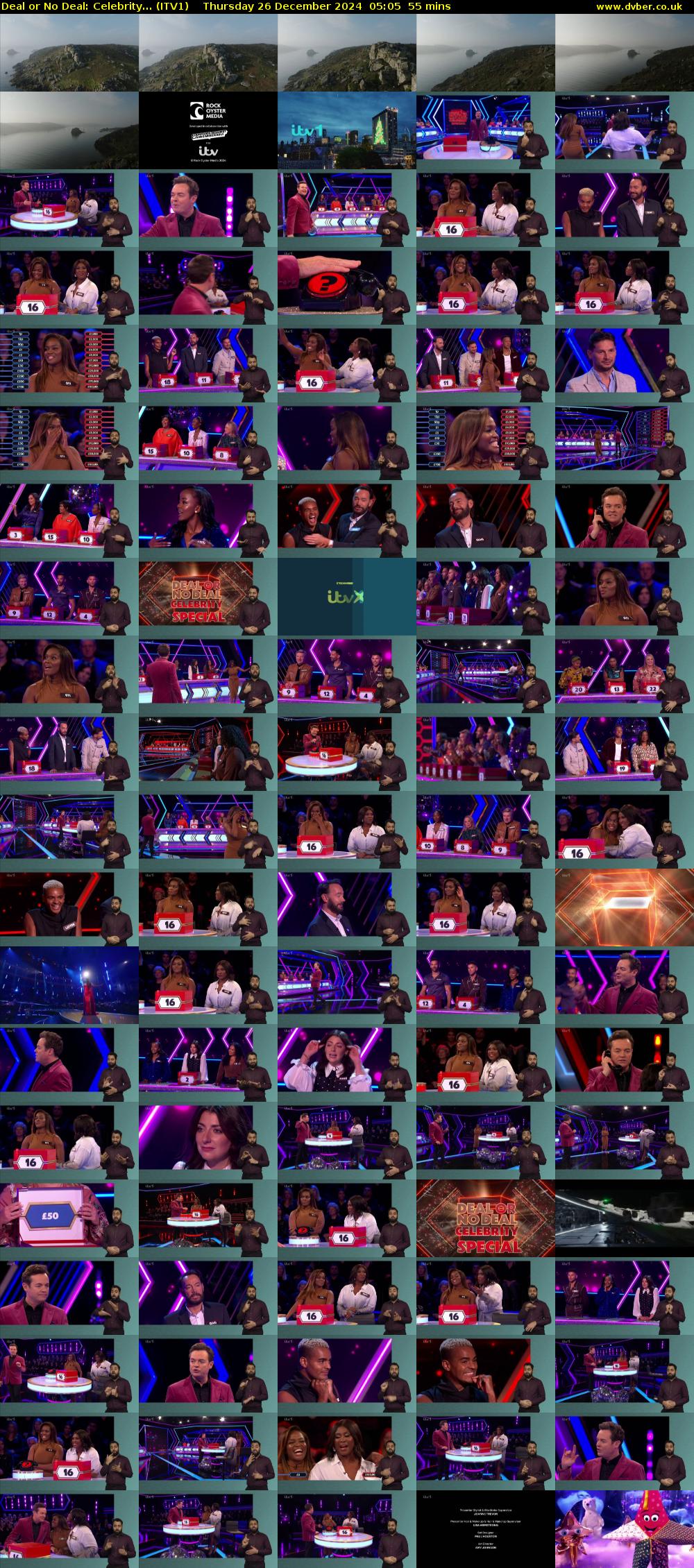 Deal or No Deal: Celebrity... (ITV1) Thursday 26 December 2024 05:05 - 06:00