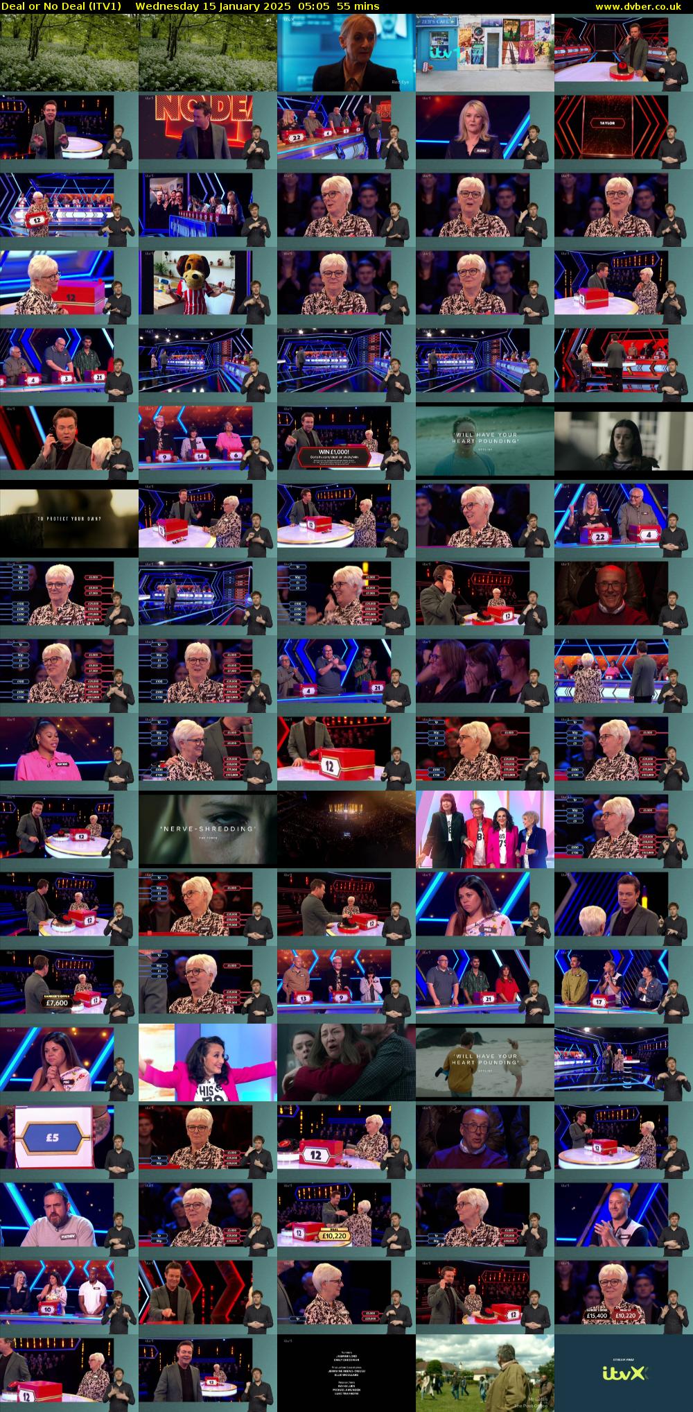 Deal or No Deal (ITV1) Wednesday 15 January 2025 05:05 - 06:00