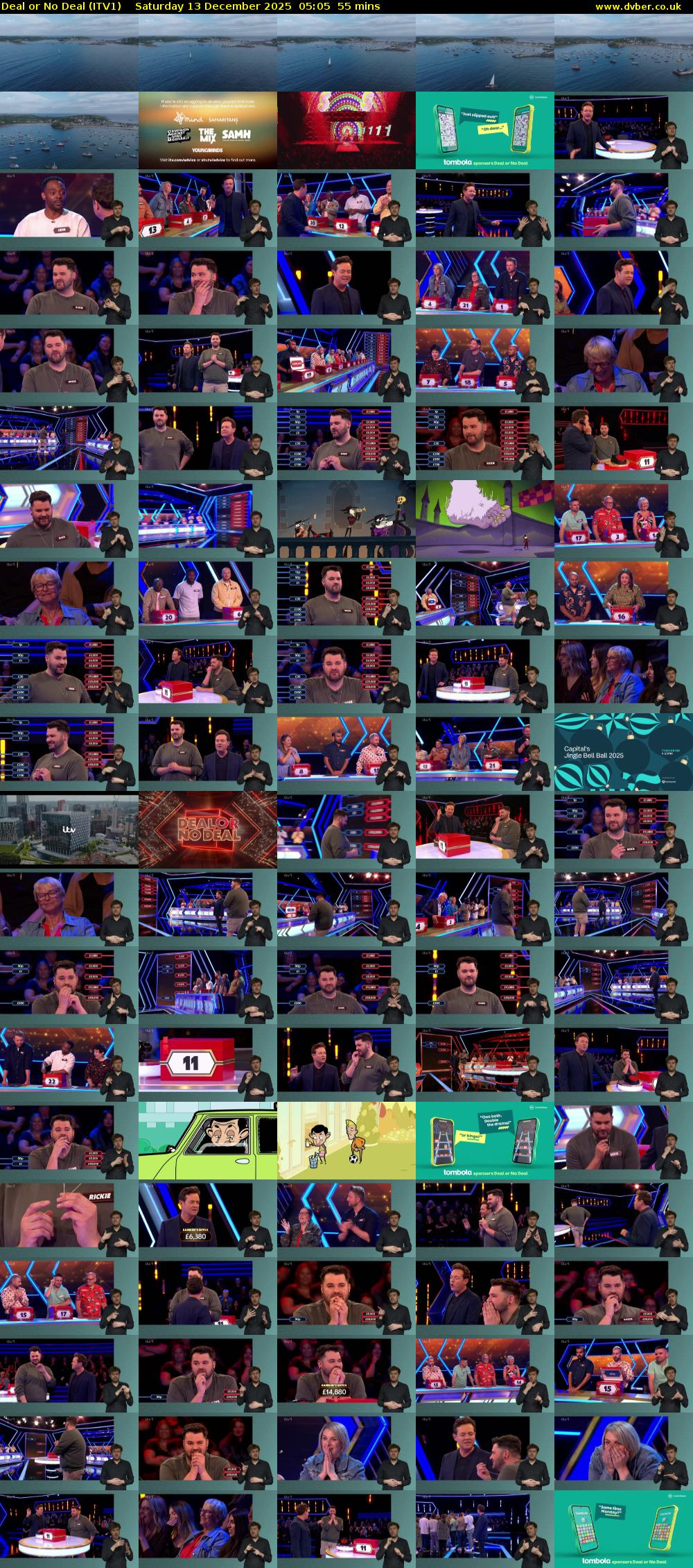 Deal or No Deal (ITV1) Saturday 13 December 2025 05:05 - 06:00