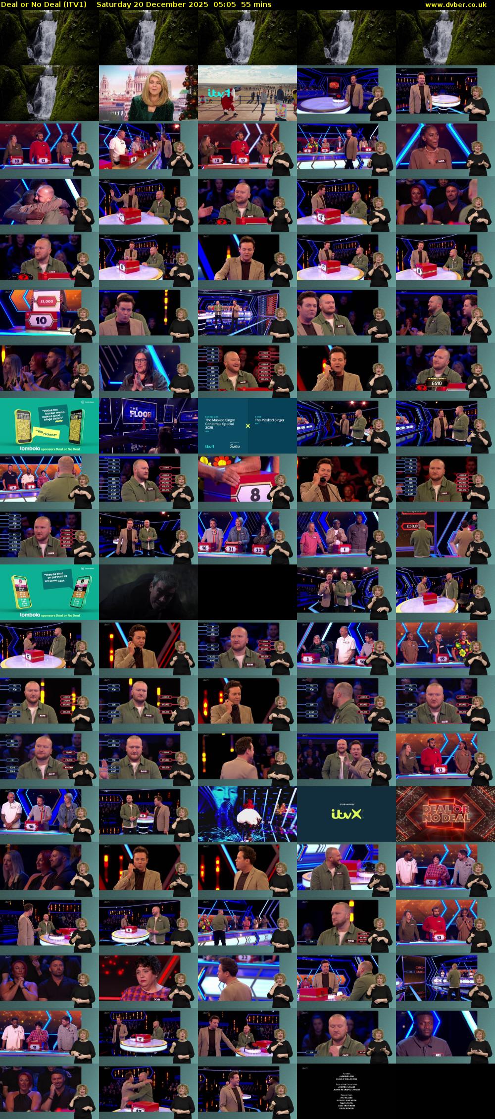 Deal or No Deal (ITV1) Saturday 20 December 2025 05:05 - 06:00