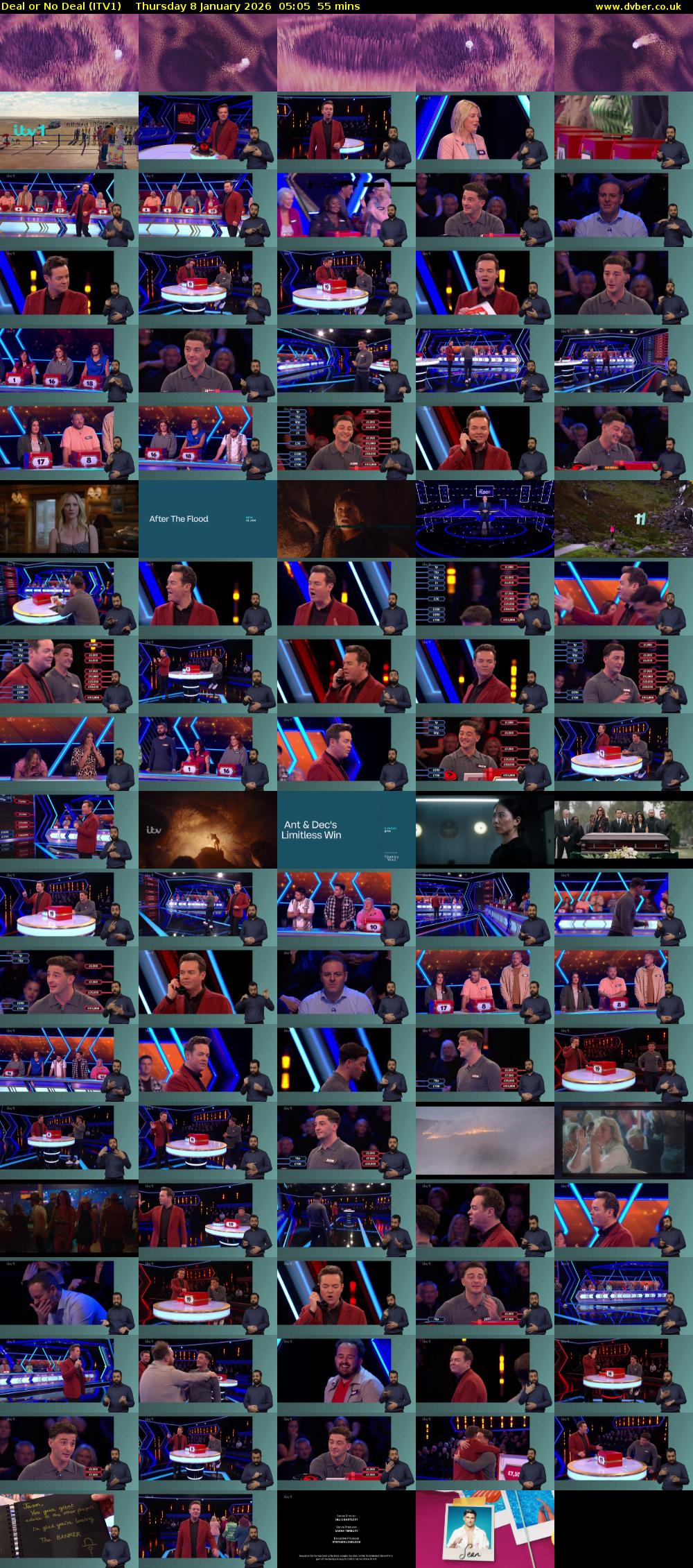 Deal or No Deal (ITV1) Thursday 8 January 2026 05:05 - 06:00