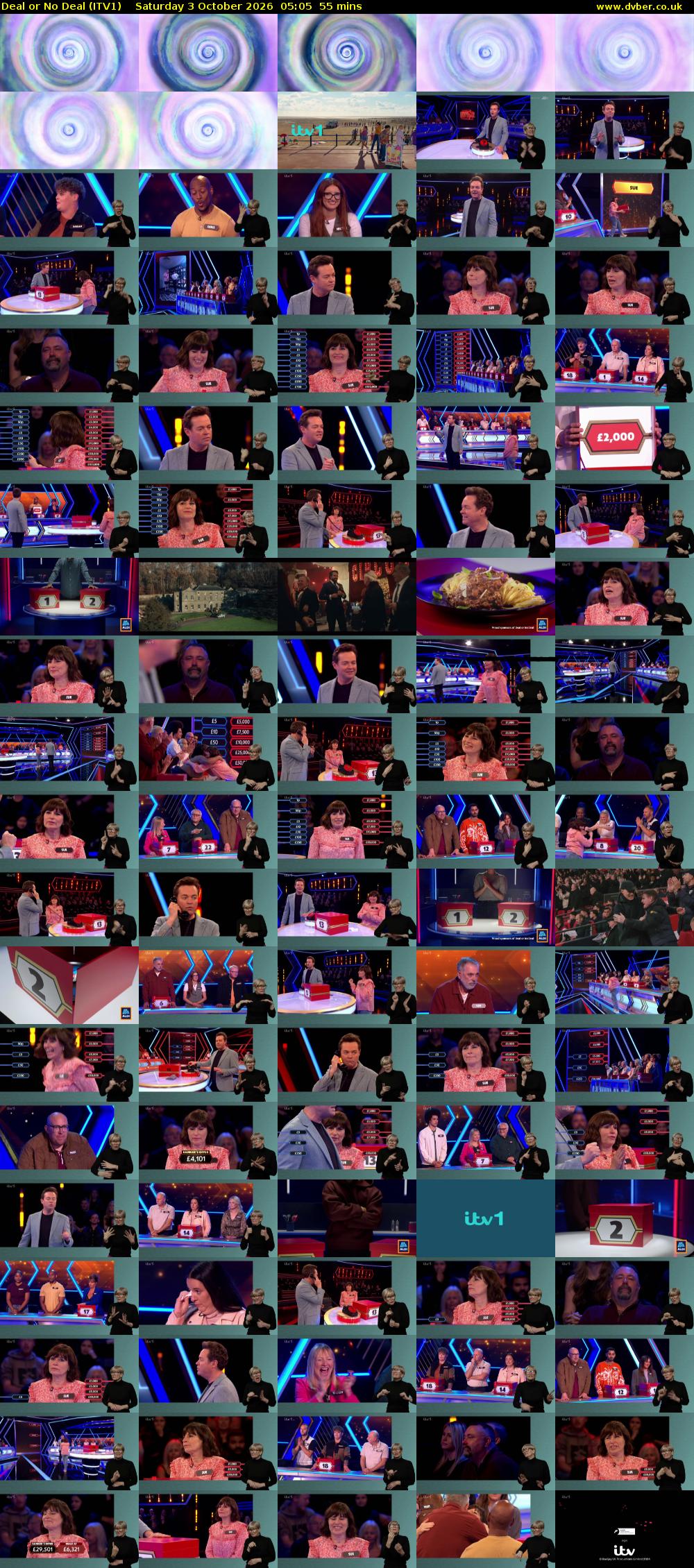 Deal or No Deal (ITV1) Saturday 3 October 2026 05:05 - 06:00