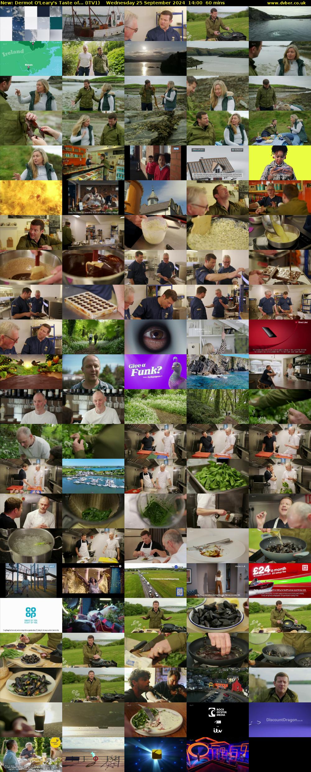 Dermot O'Leary's Taste of... (ITV1) Wednesday 25 September 2024 14:00 - 15:00