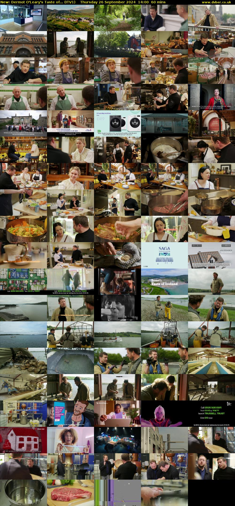 Dermot O'Leary's Taste of... (ITV1) Thursday 26 September 2024 14:00 - 15:00