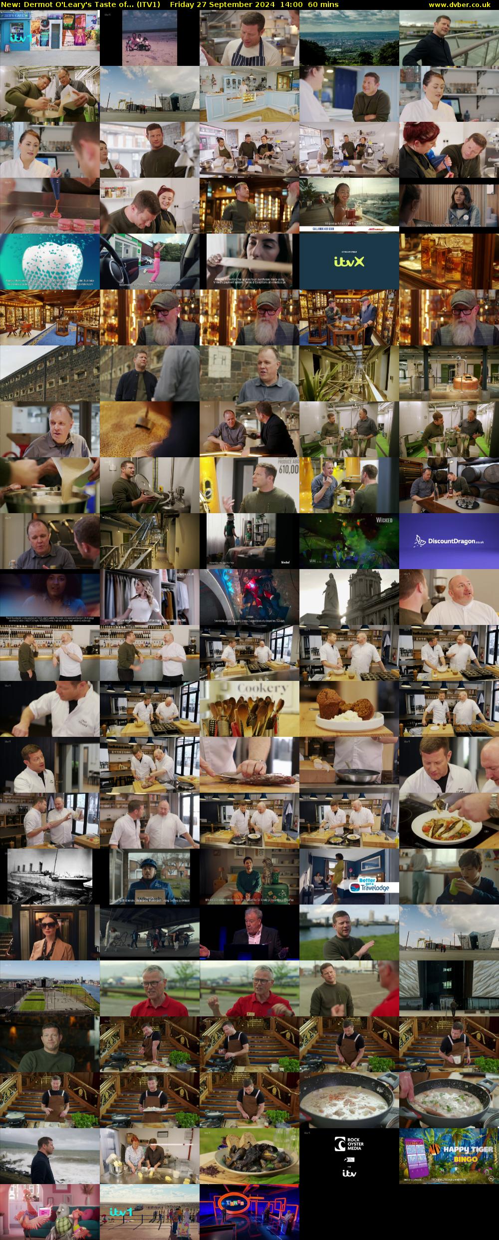 Dermot O'Leary's Taste of... (ITV1) Friday 27 September 2024 14:00 - 15:00