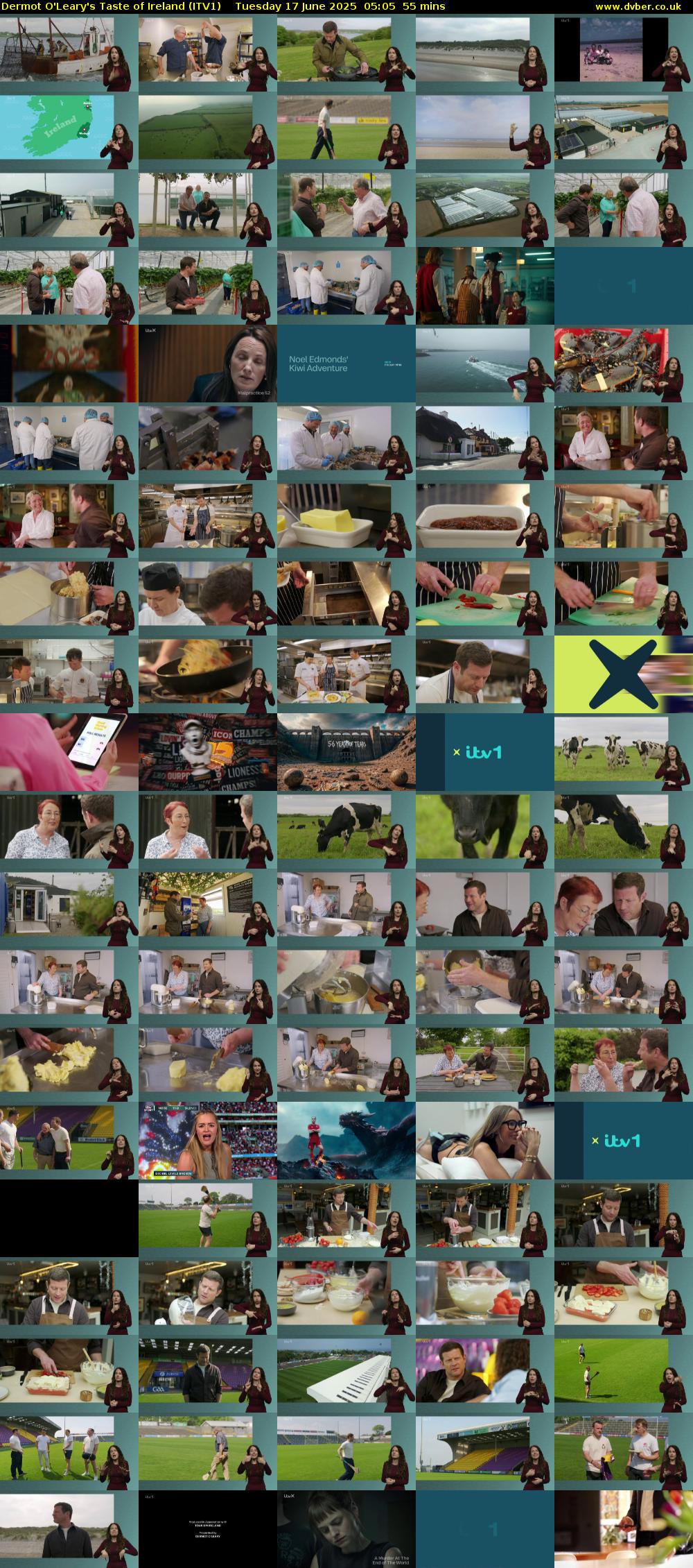 Dermot O'Leary's Taste of Ireland (ITV1) Tuesday 17 June 2025 05:05 - 06:00