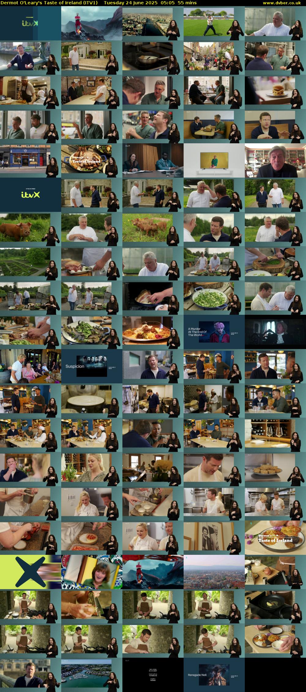 Dermot O'Leary's Taste of Ireland (ITV1) Tuesday 24 June 2025 05:05 - 06:00