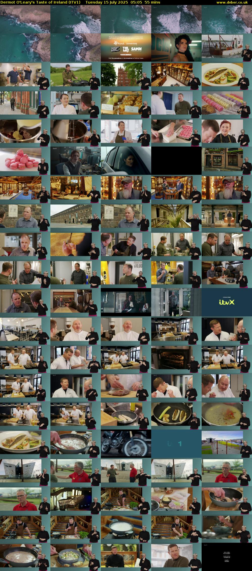 Dermot O'Leary's Taste of Ireland (ITV1) Tuesday 15 July 2025 05:05 - 06:00