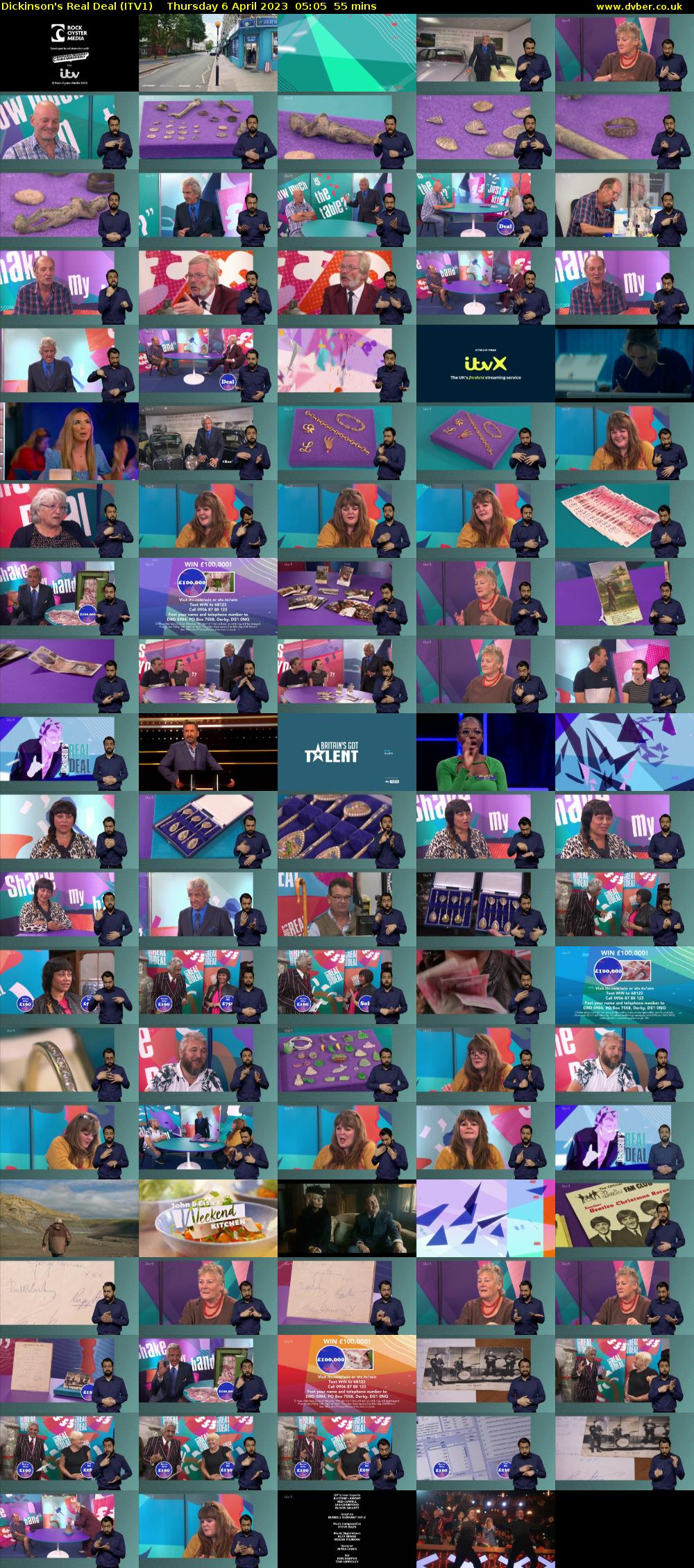 Dickinson's Real Deal (ITV1) Thursday 6 April 2023 05:05 - 06:00
