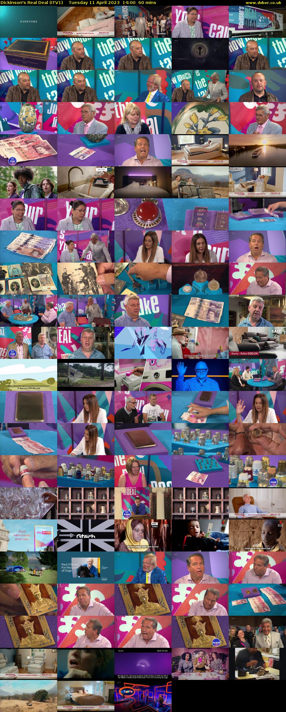 Dickinson's Real Deal (ITV1) Tuesday 11 April 2023 14:00 - 15:00