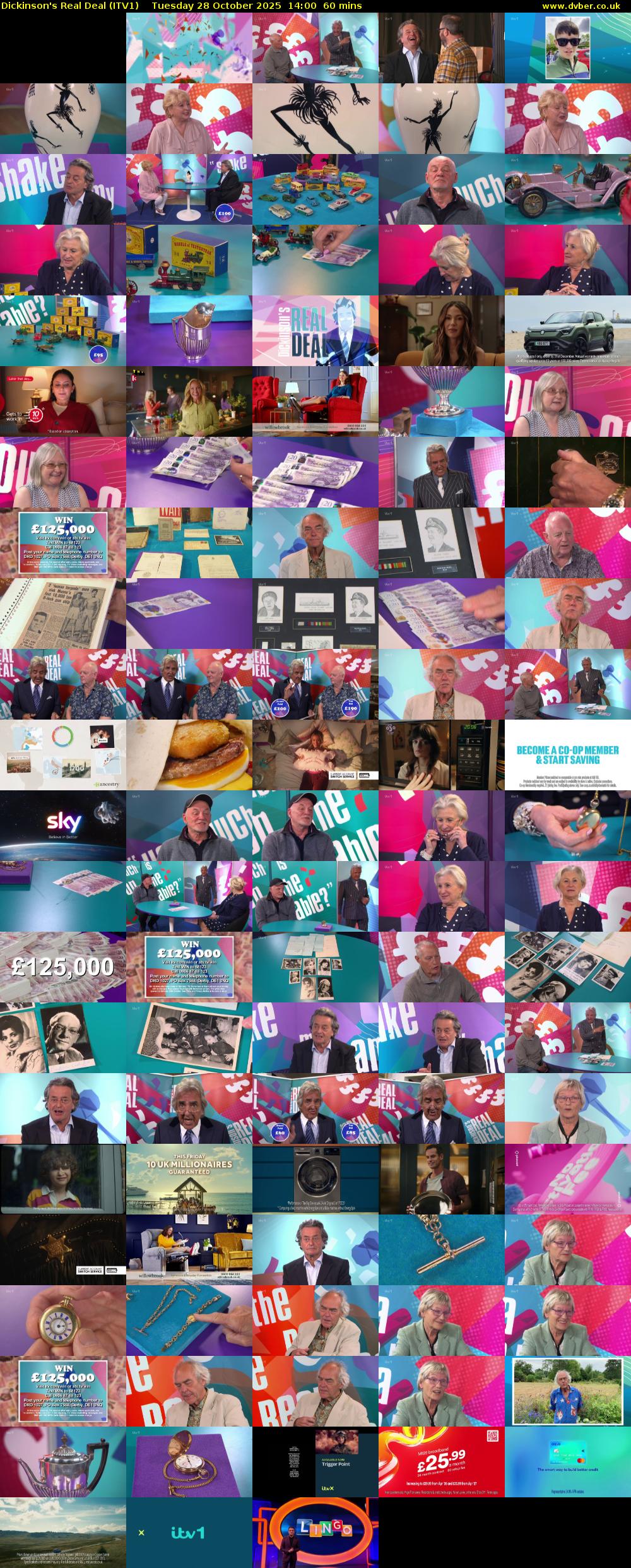 Dickinson's Real Deal (ITV1) Tuesday 28 October 2025 14:00 - 15:00