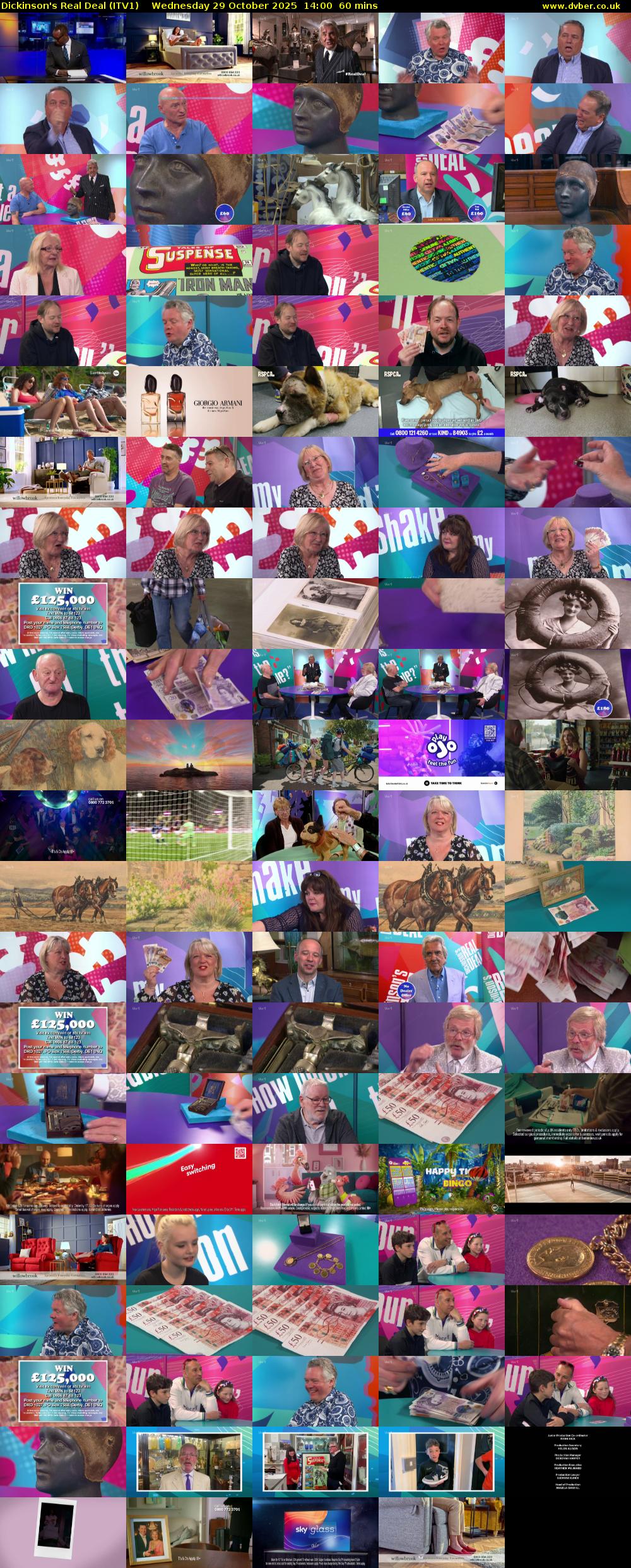 Dickinson's Real Deal (ITV1) Wednesday 29 October 2025 14:00 - 15:00