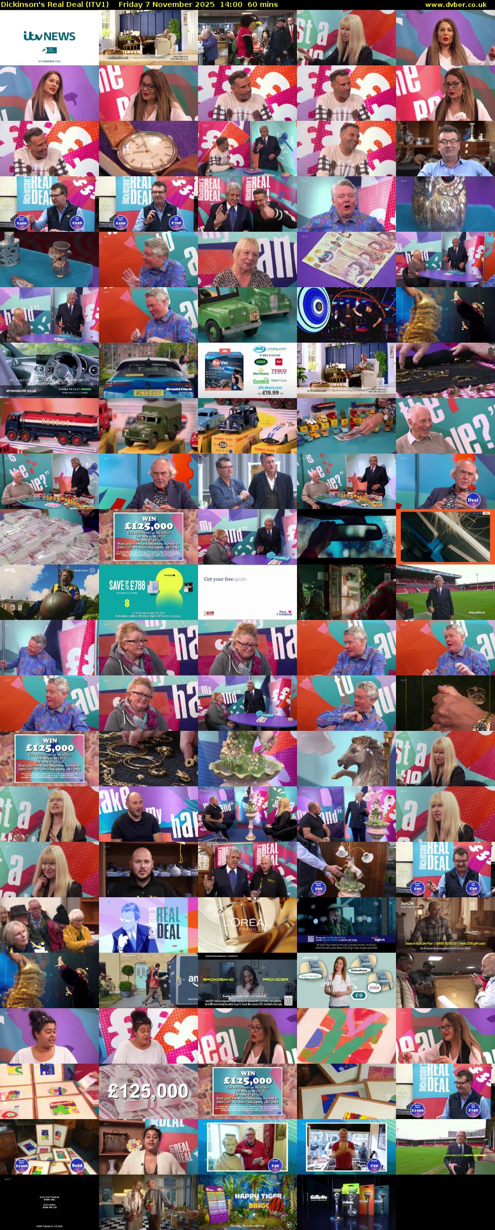Dickinson's Real Deal (ITV1) Friday 7 November 2025 14:00 - 15:00