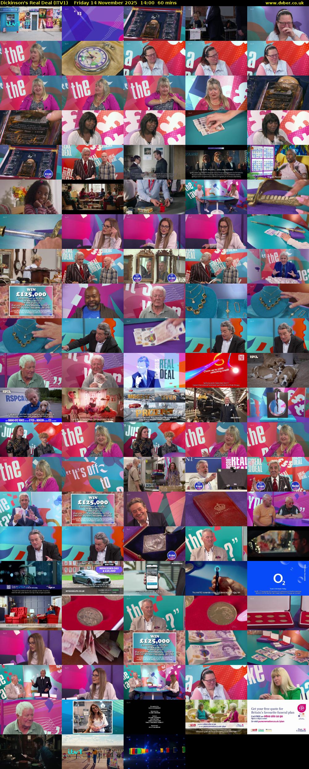 Dickinson's Real Deal (ITV1) Friday 14 November 2025 14:00 - 15:00