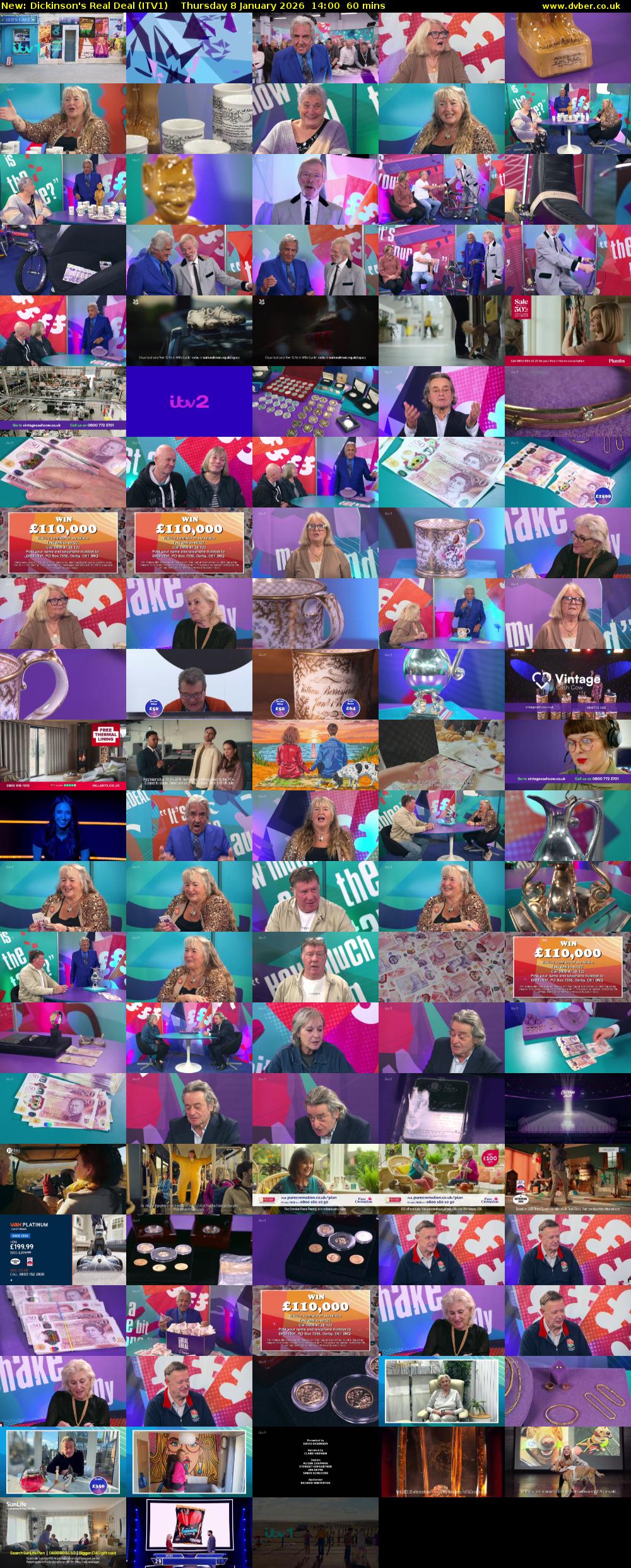 Dickinson's Real Deal (ITV1) Thursday 8 January 2026 14:00 - 15:00