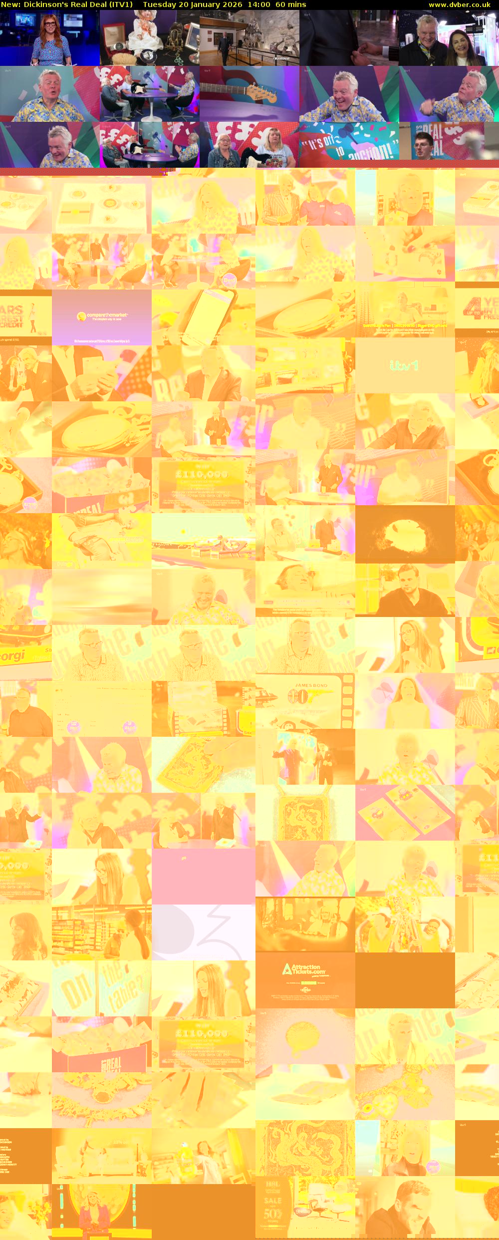 Dickinson's Real Deal (ITV1) Tuesday 20 January 2026 14:00 - 15:00