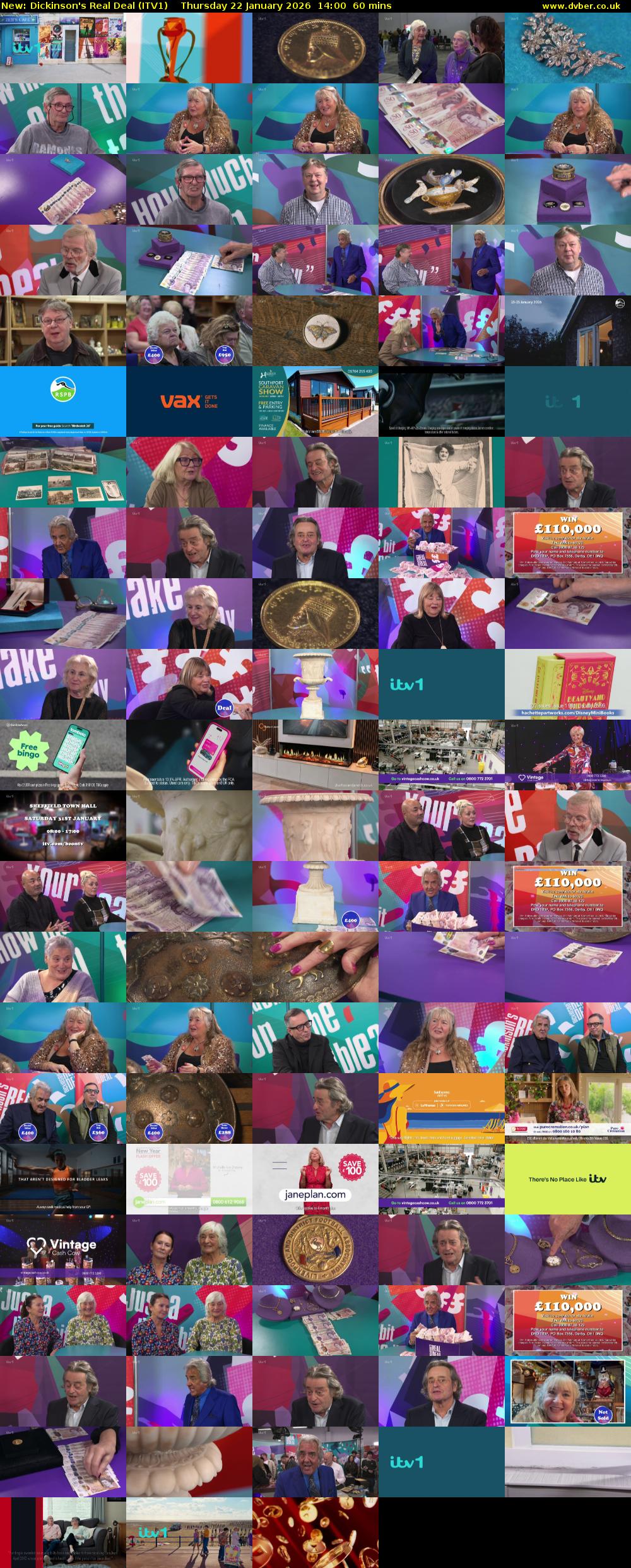 Dickinson's Real Deal (ITV1) Thursday 22 January 2026 14:00 - 15:00