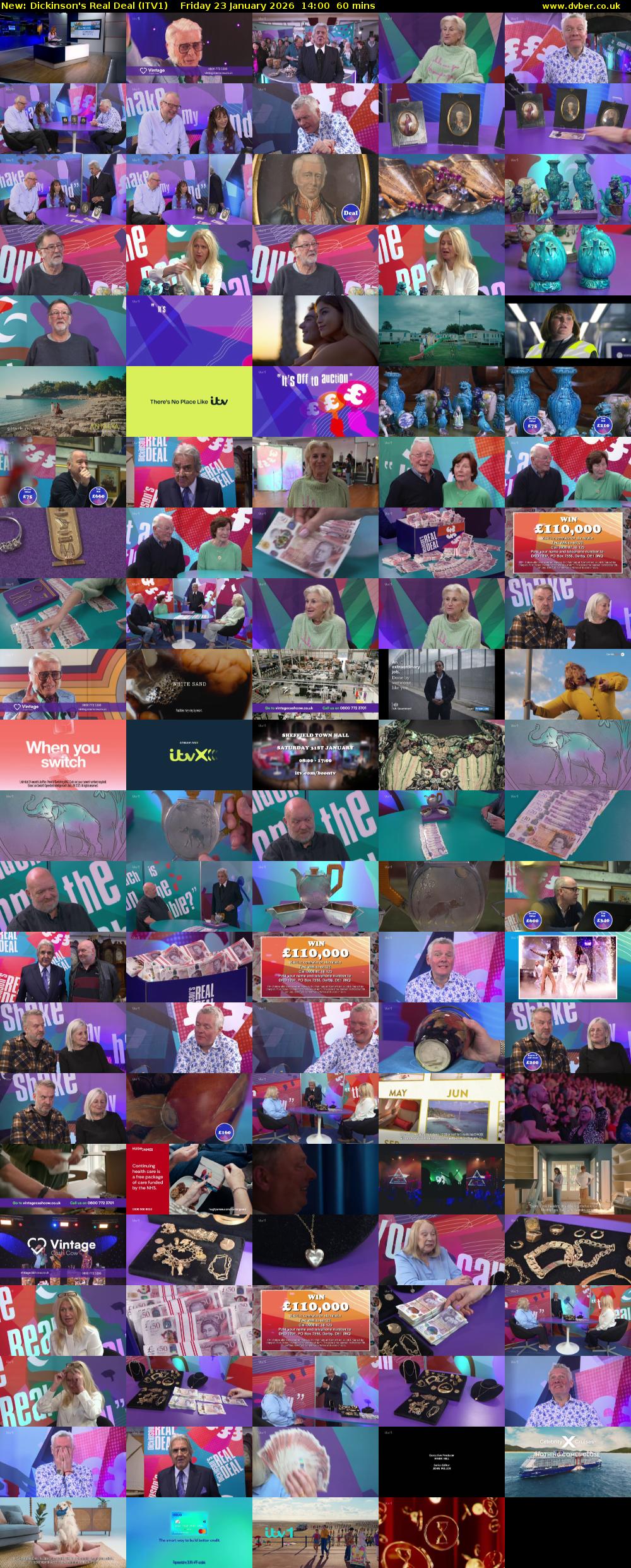 Dickinson's Real Deal (ITV1) Friday 23 January 2026 14:00 - 15:00