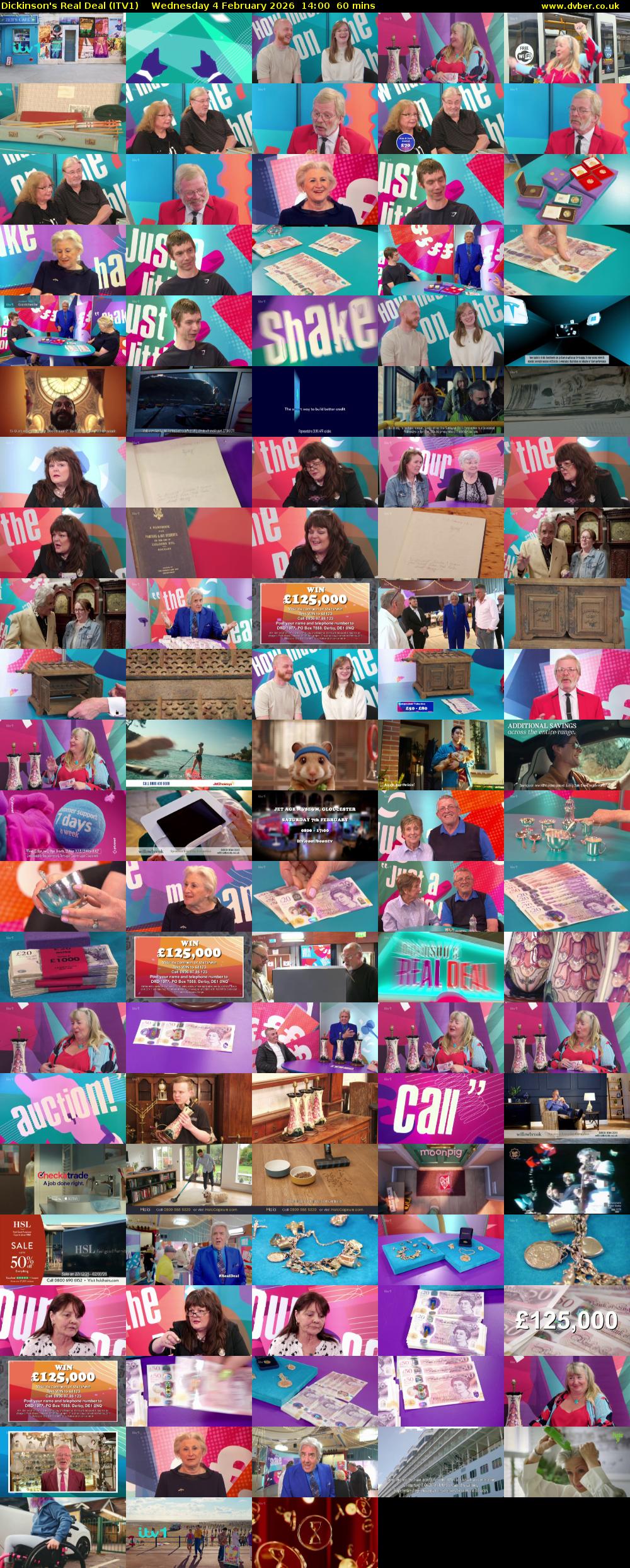 Dickinson's Real Deal (ITV1) Wednesday 4 February 2026 14:00 - 15:00