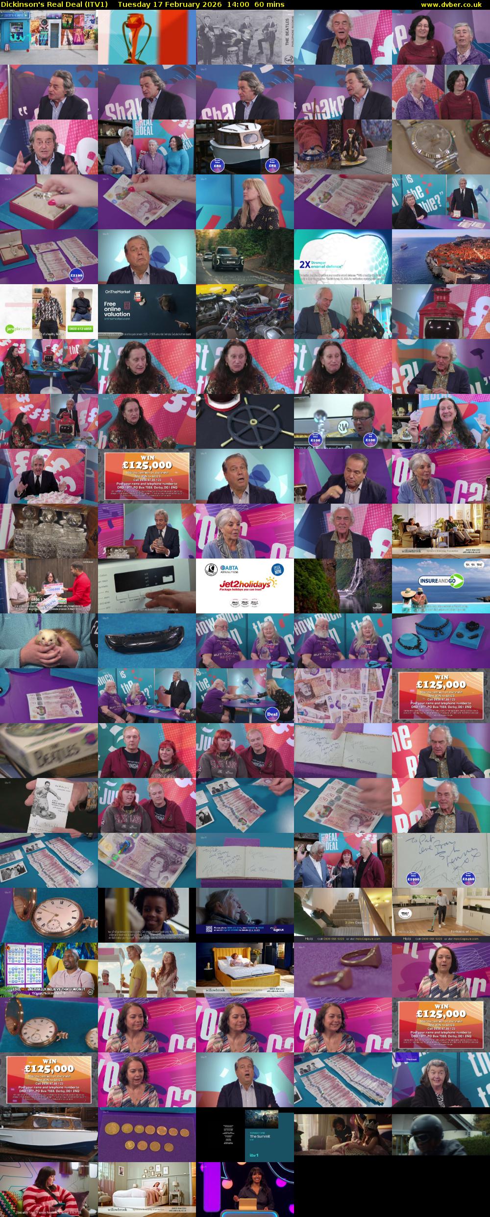 Dickinson's Real Deal (ITV1) Tuesday 17 February 2026 14:00 - 15:00