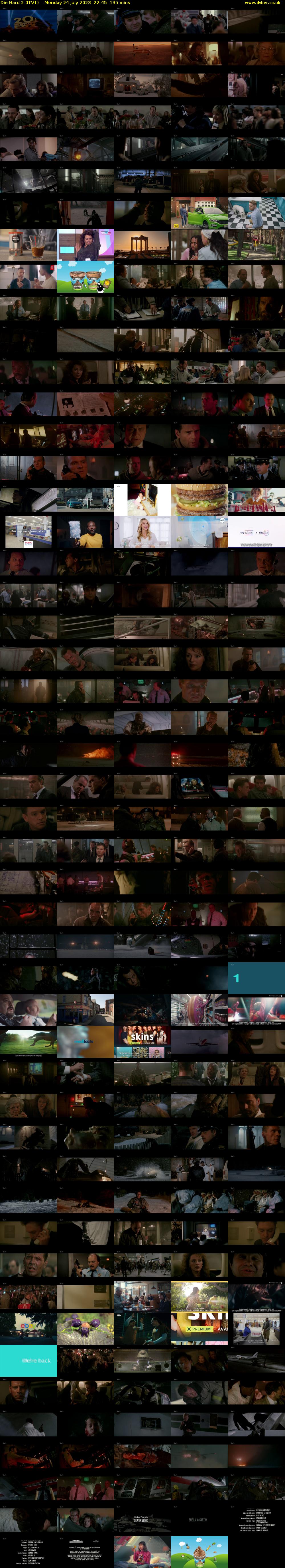Die Hard 2 (ITV1) Monday 24 July 2023 22:45 - 01:00