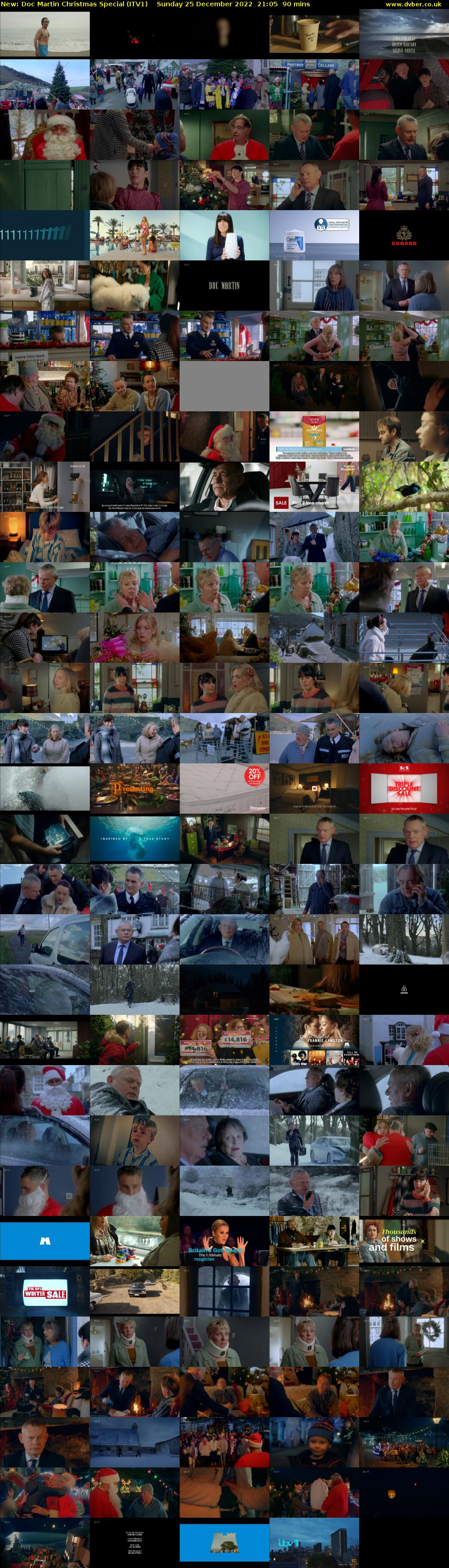 Doc Martin Christmas Special (ITV1) Sunday 25 December 2022 21:05 - 22:35